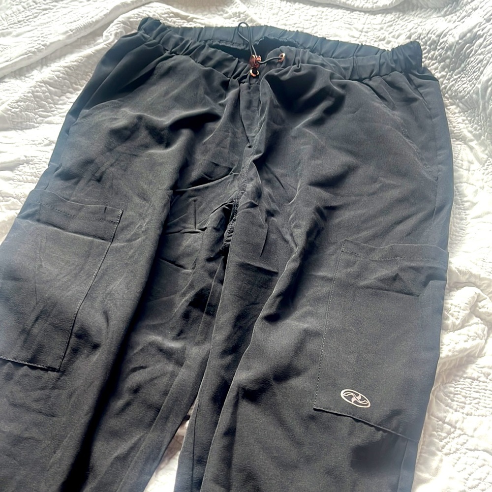 Black baggy pants